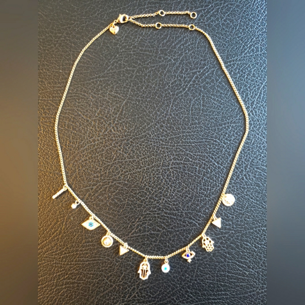 ⭐2 for $15⭐ Evil eye charm necklace